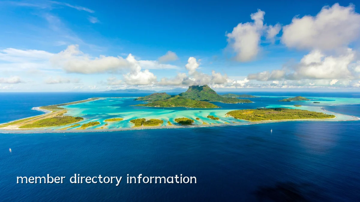 member directory information