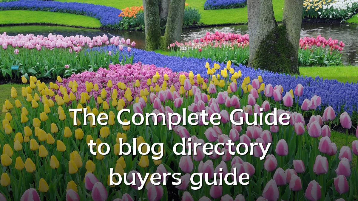 The Complete Guide to blog directory buyers guide