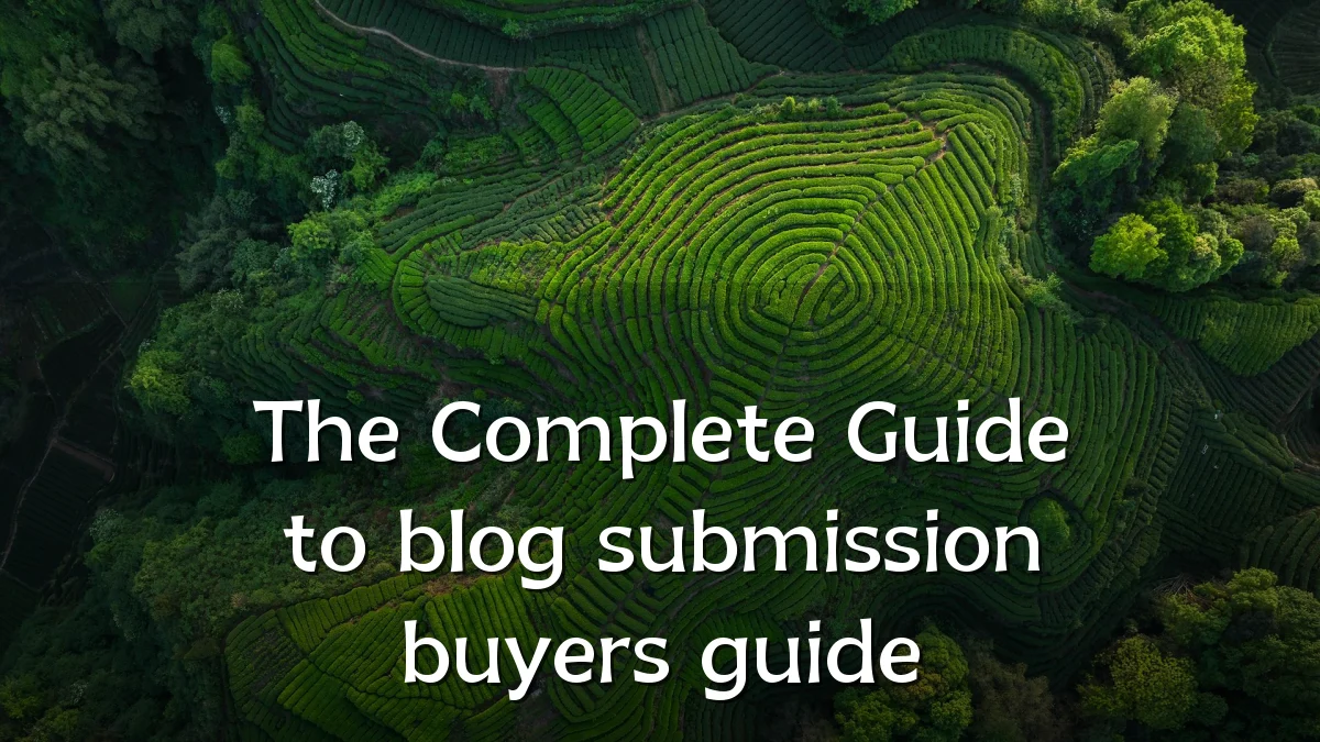 The Complete Guide to blog submission buyers guide