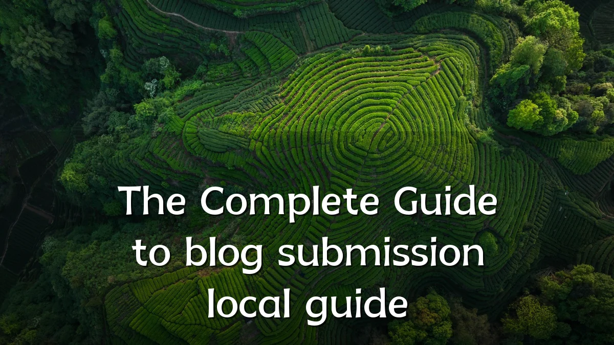 The Complete Guide to blog submission local guide