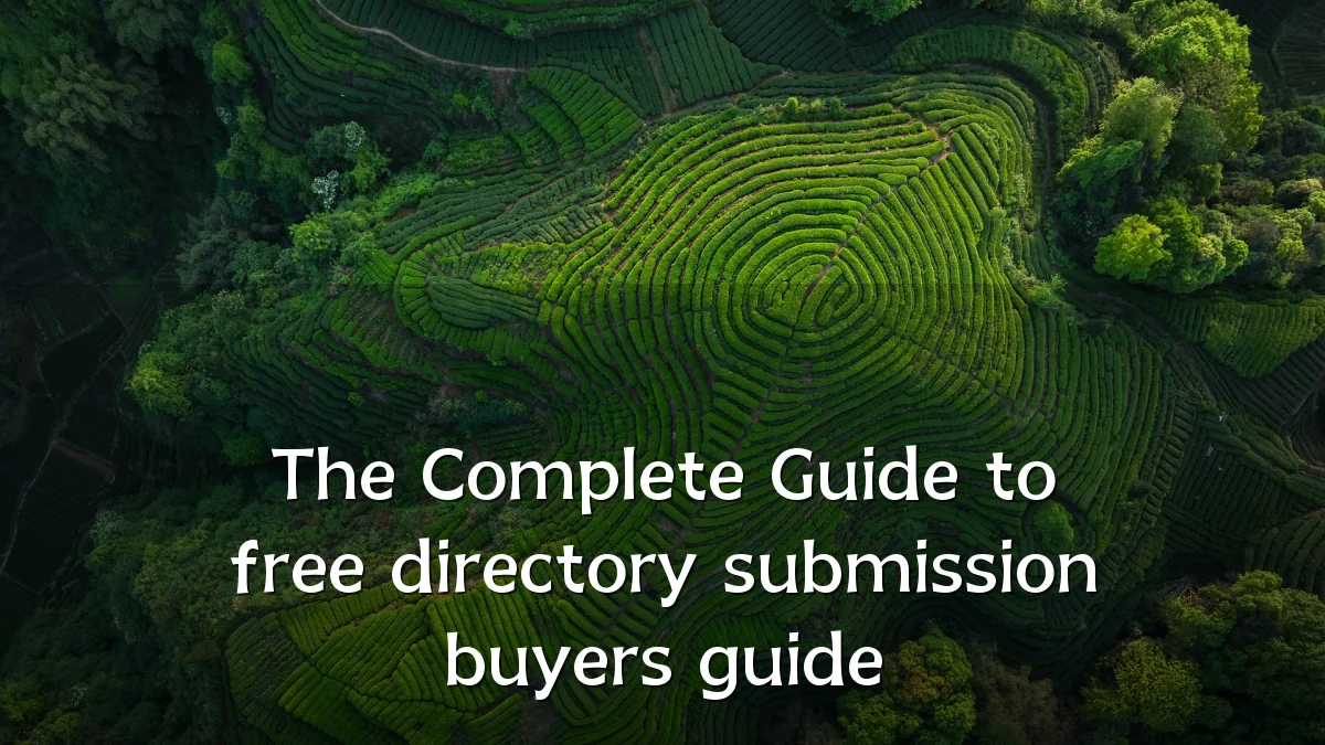 The Complete Guide to free directory submission buyers guide