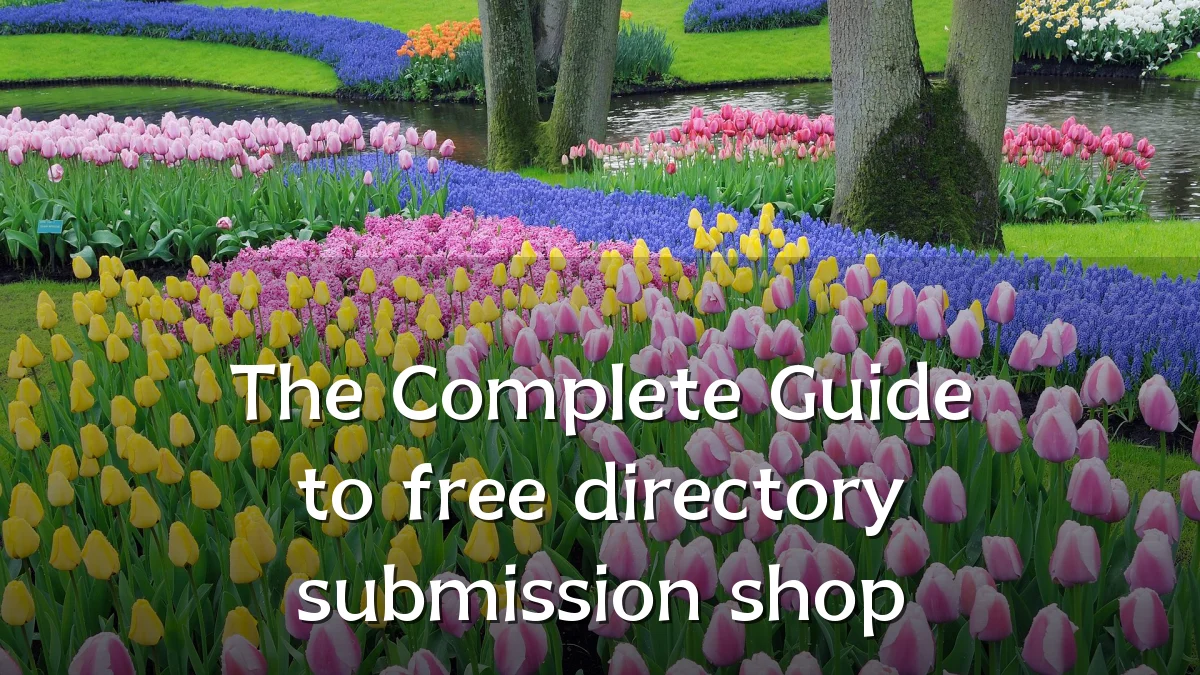 The Complete Guide to free directory submission shop