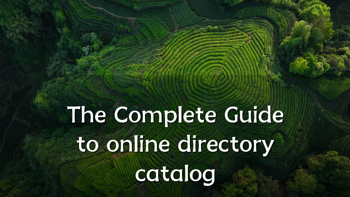 The Complete Guide to online directory catalog