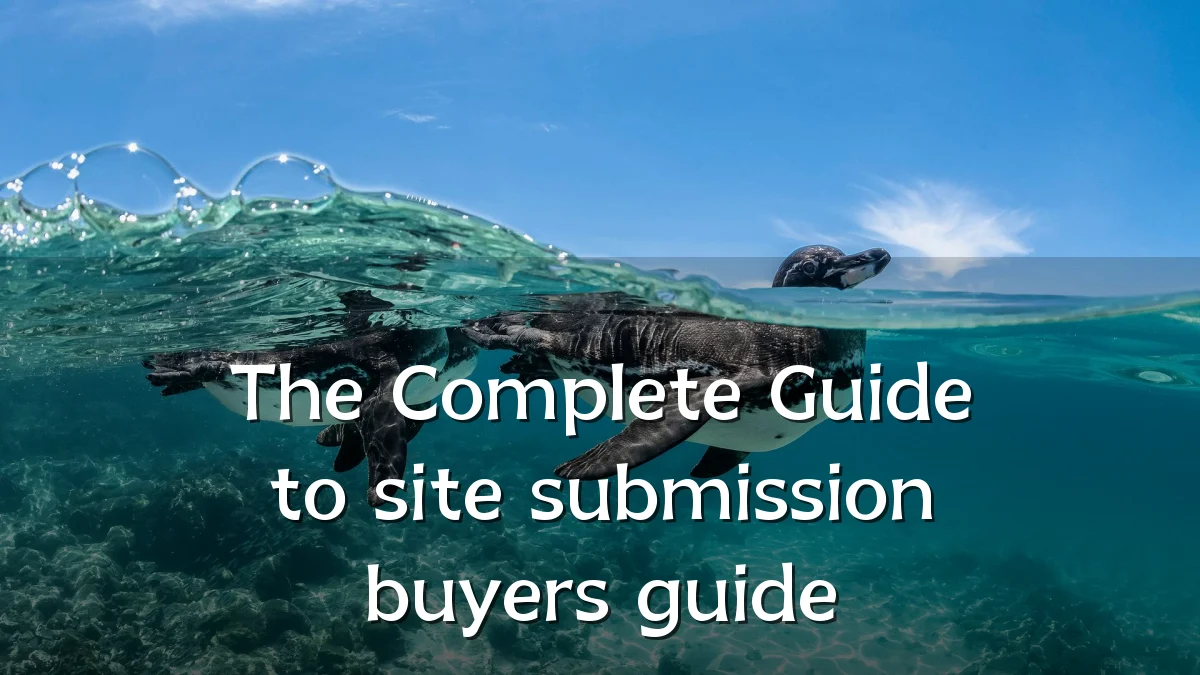 The Complete Guide to site submission buyers guide