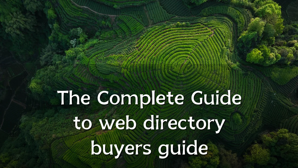 The Complete Guide to web directory buyers guide