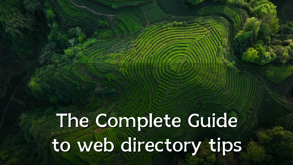 The Complete Guide to web directory tips
