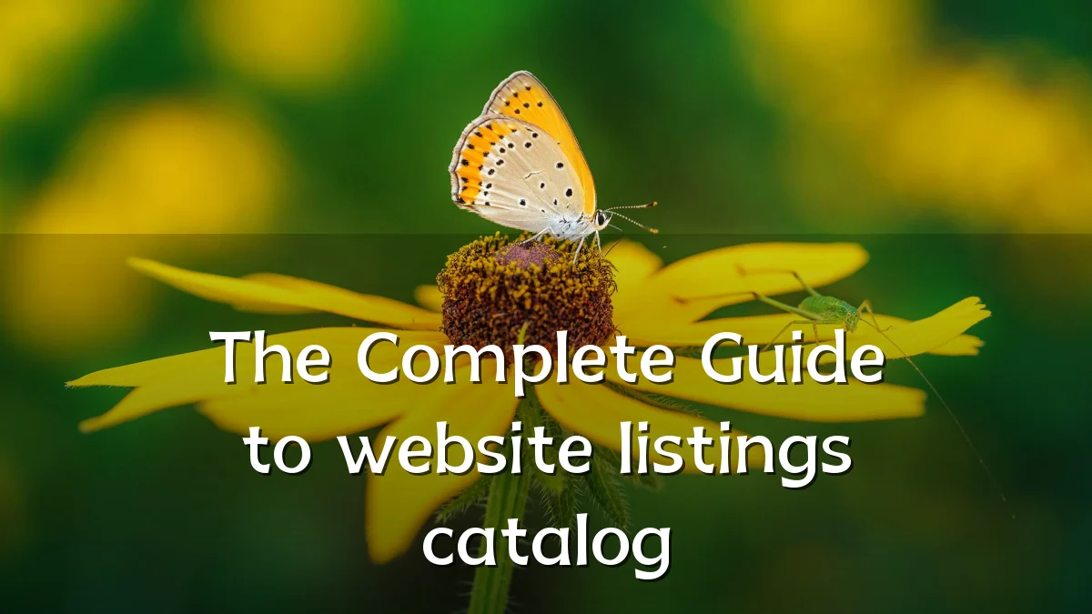 The Complete Guide to website listings catalog