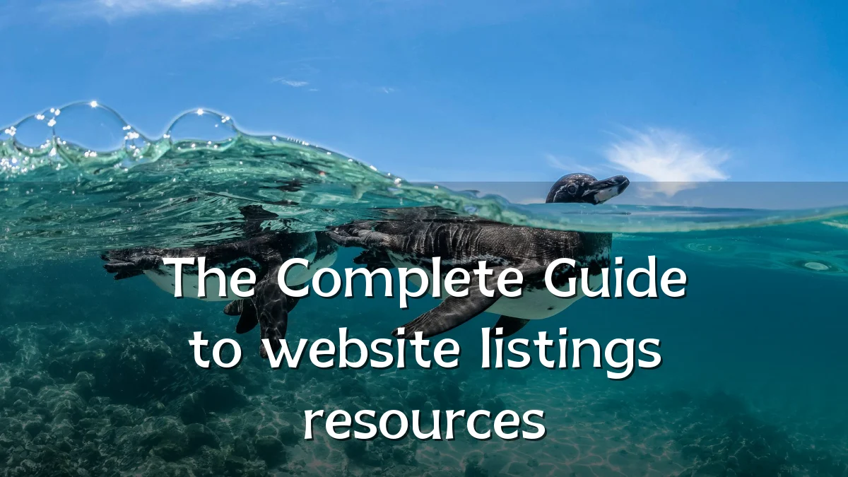 The Complete Guide to website listings resources